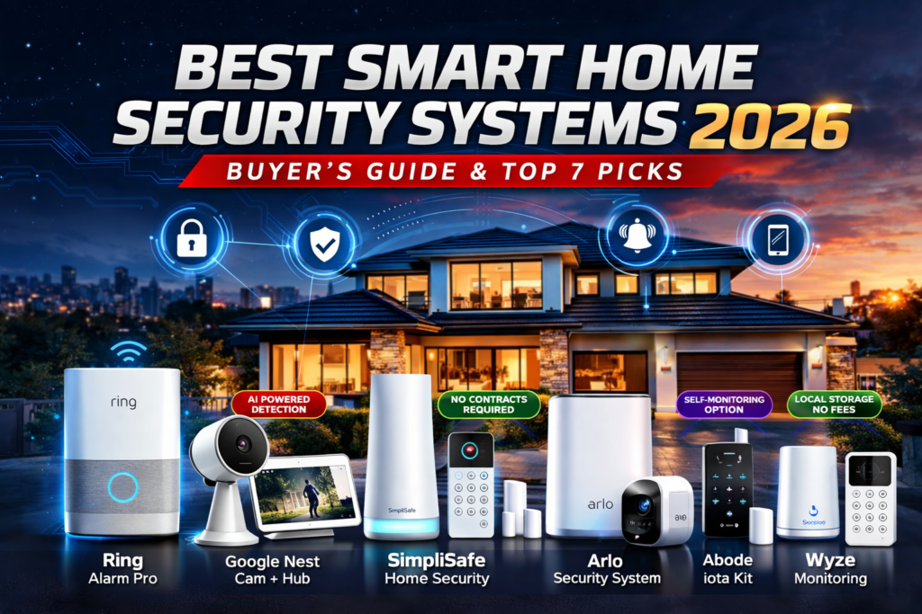 Best AI-Powered Home Security Systems 2026: Smart Detection vs Traditional Alarms