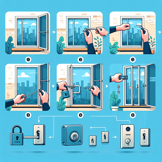 window locks and alarms