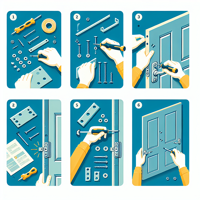 door reinforcement kit installation