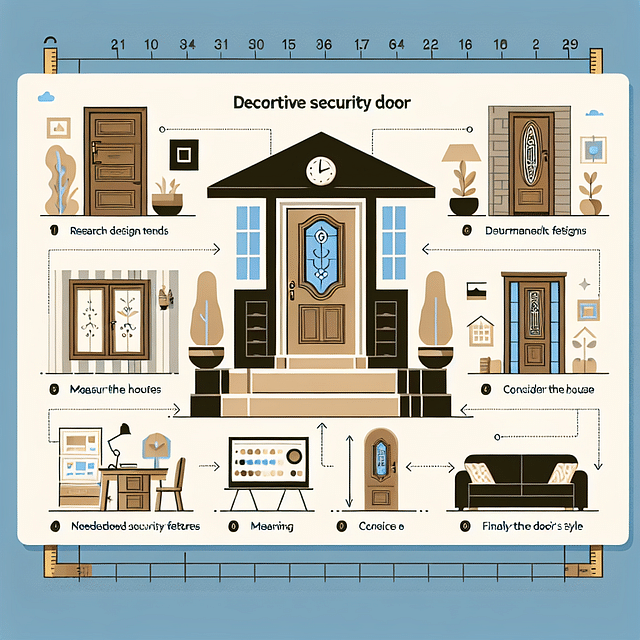 choosing a decorative security door design
