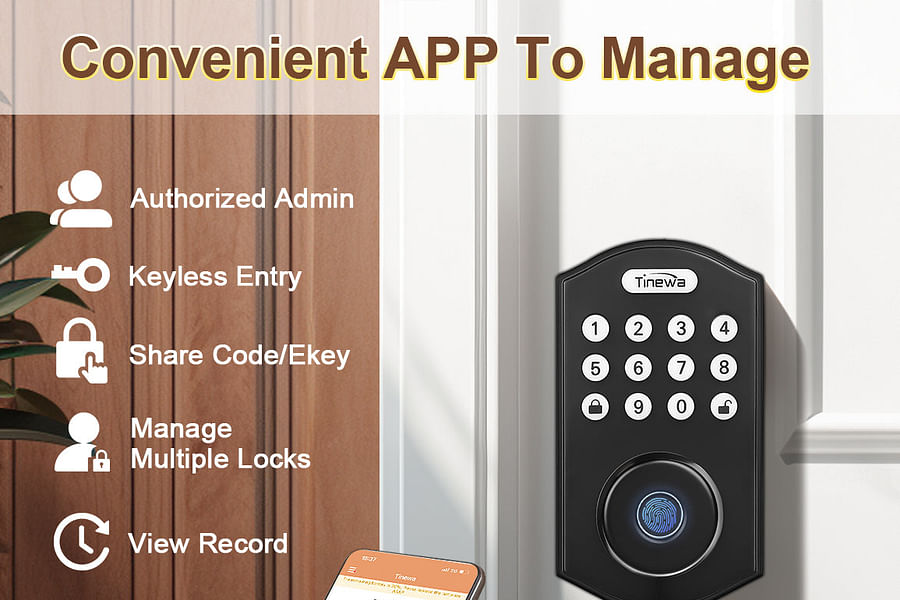 auto-lock smart door lock