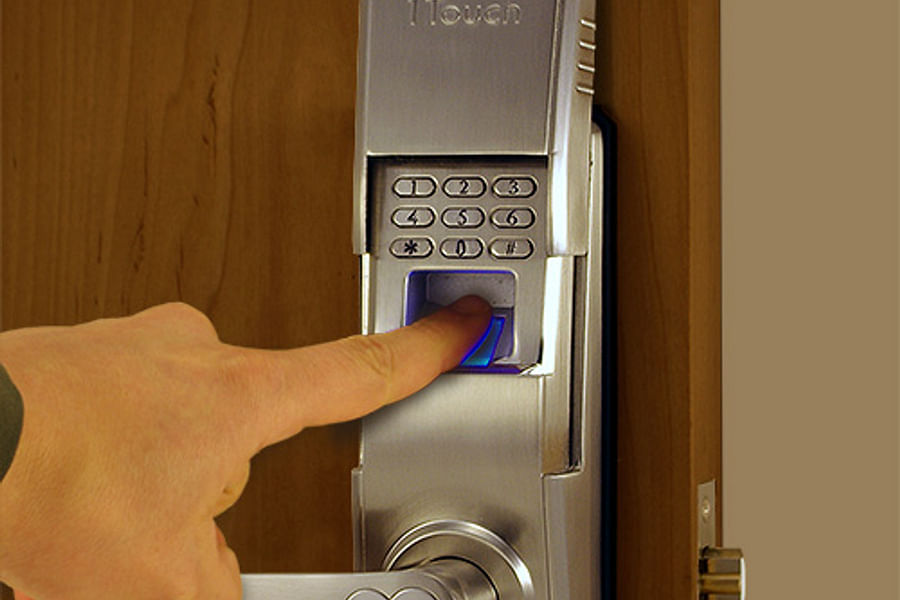biometric smart lock for doors