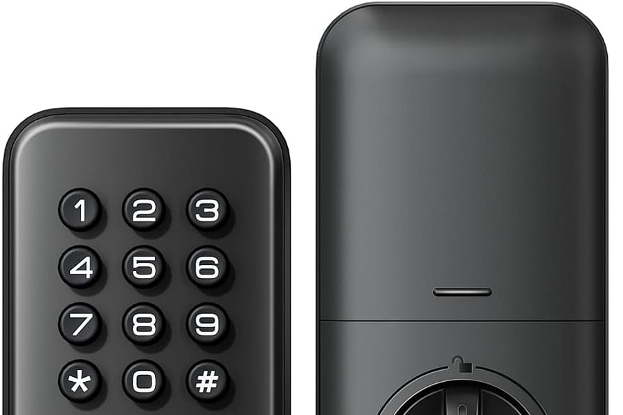 smart lock with backup power