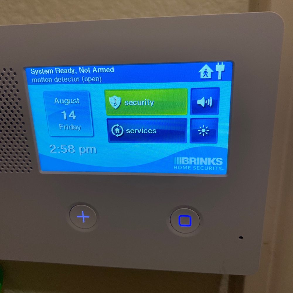 Brinks Home Security smart home integration