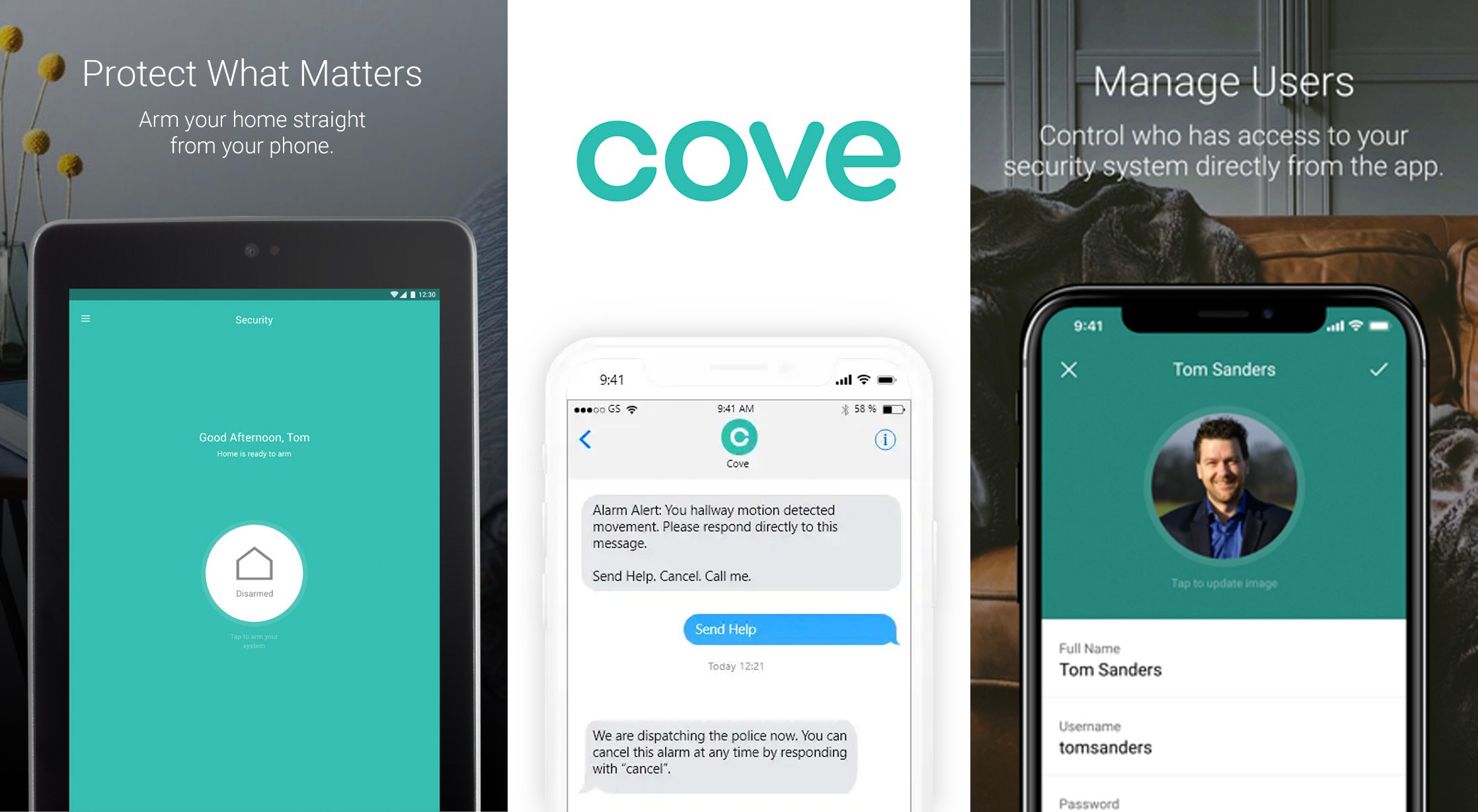 Cove Home Security Flexible Contracts