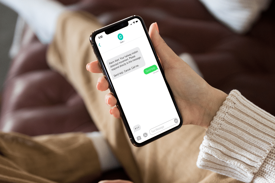 Cove Home Security Voice Control