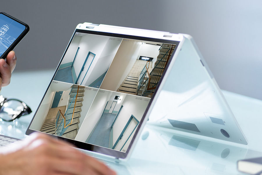 minimal home surveillance setup