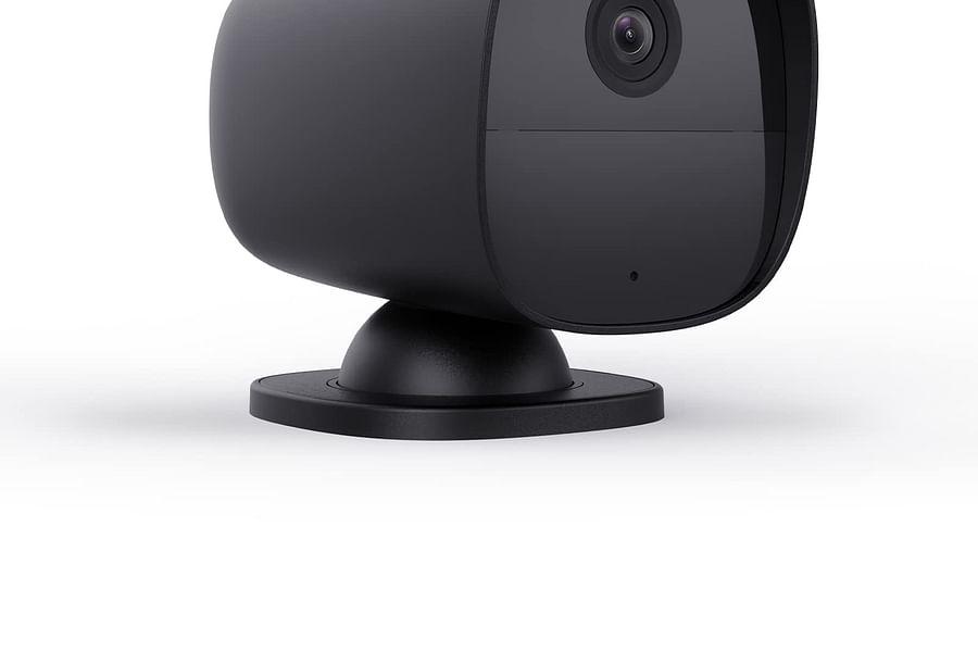 AI home security camera night vision