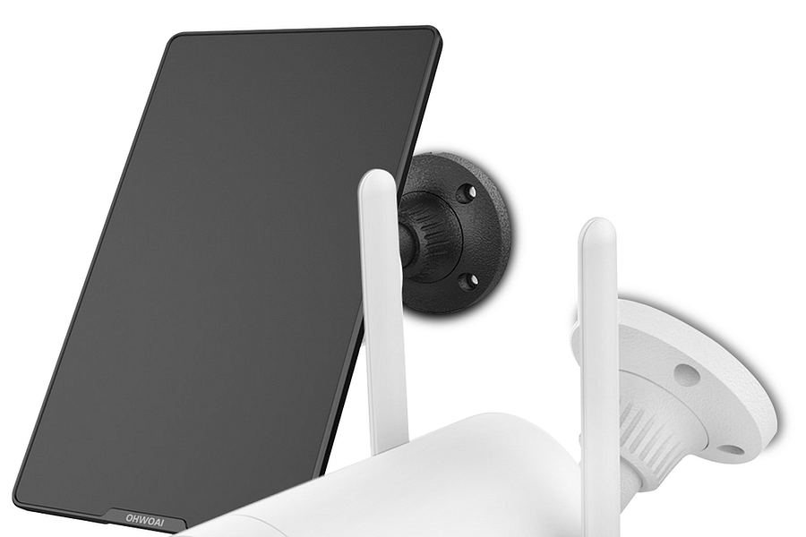 home security camera with two-way audio