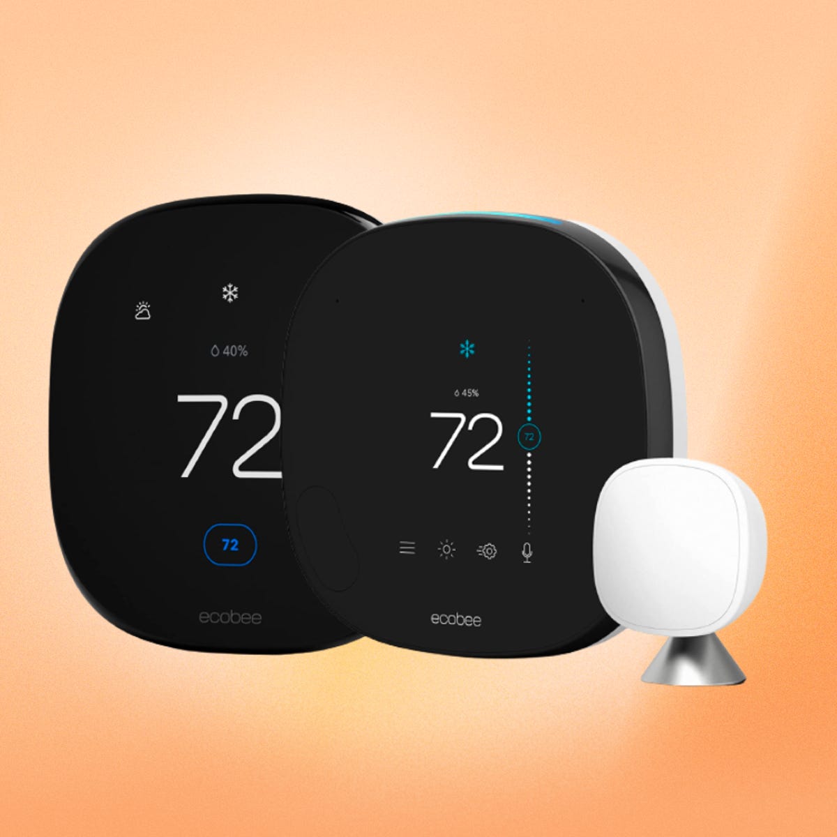Smart Thermostats compatible with AI security cameras