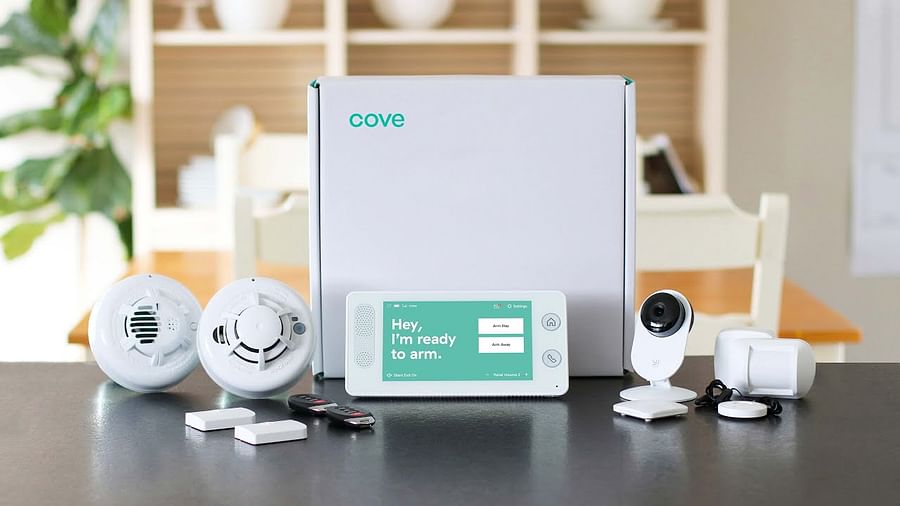 Cove Home Security System installed in a residential setting