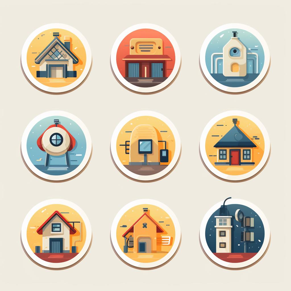Different types of home security tags