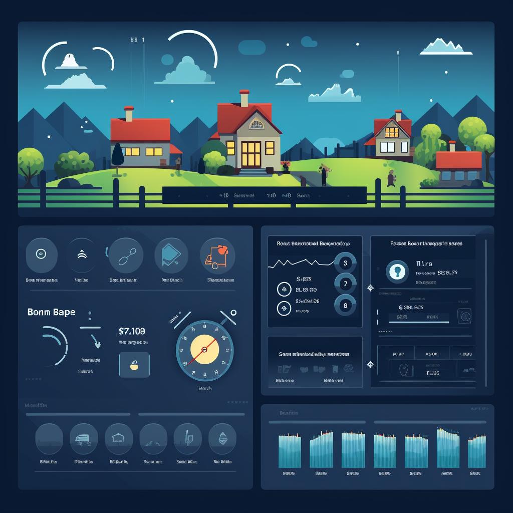Overview of the Brinks Home Security dashboard