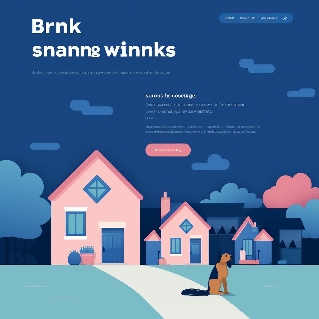 The homepage of the Brinks Home Security website with the 'Login' button highlighted