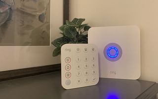 How does the Ring alarm system work?