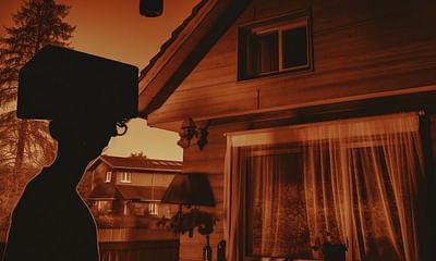 What do shadows on home surveillance camera footage mean?
