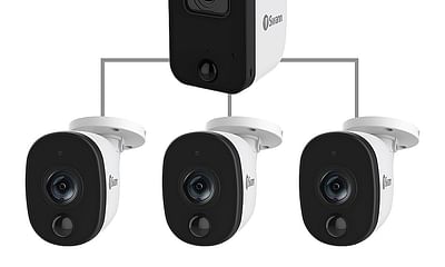 What is the easiest home security camera system to install?